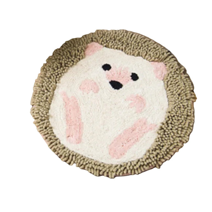 Round Hedgehog Rug