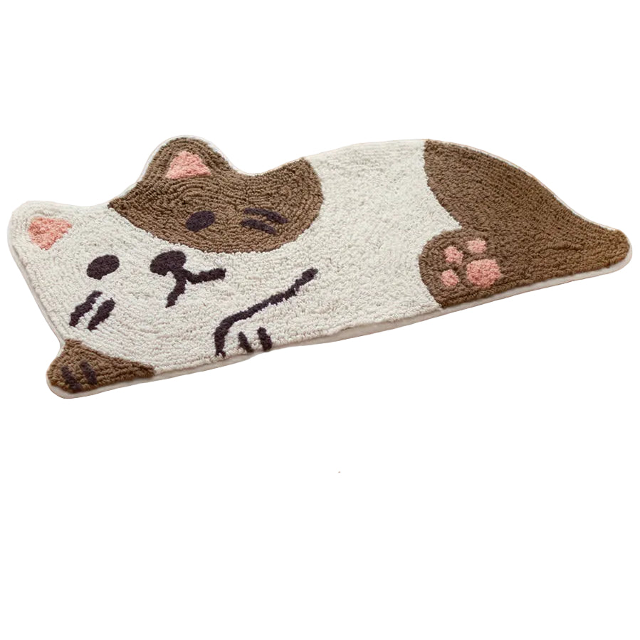 Lying Cat & Dog Rug